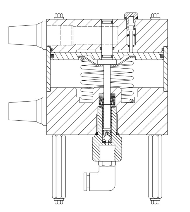 Single Hpv 150 Air Driven Liquid High Pressure Fluid Pump Pressure 2250 Bar