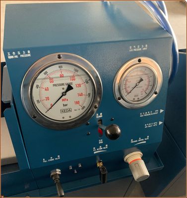 Steel Hydraulic High Pressure Pump Pressure Gauge Range 0-3000Bar Suitable Water Or Oil Applications Durable Performance