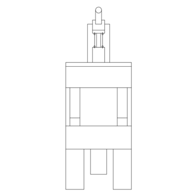 Aluminium Air Operated Hydraulic Pneumatic Pump High Pressure Light Weight